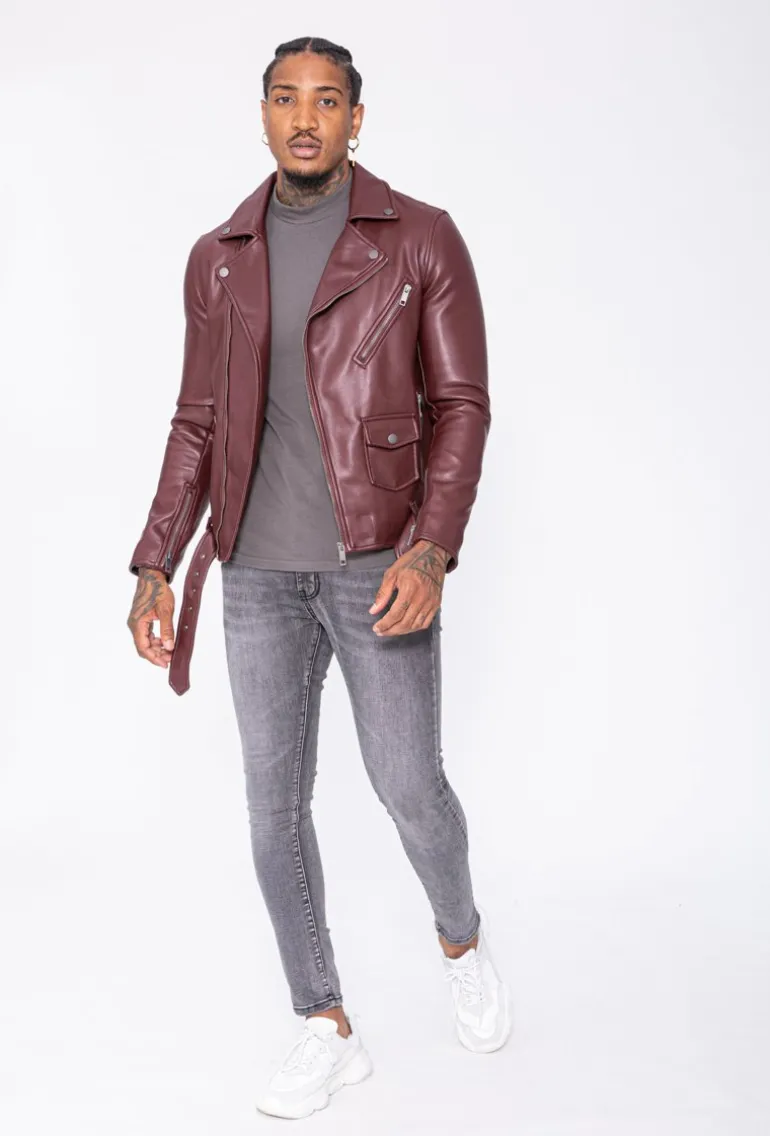 Veste avec ceinture