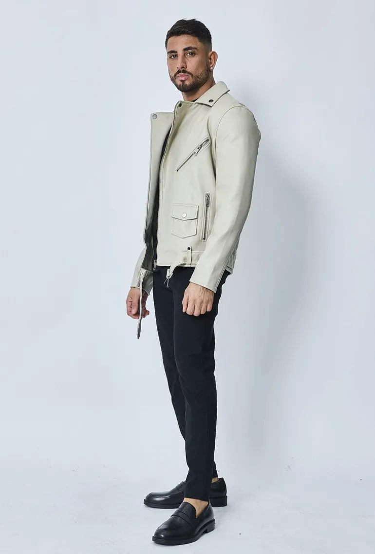 Veste avec ceinture