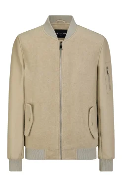 Veste avec manche simili cuire