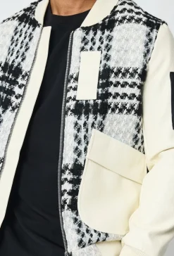 Veste bi matière