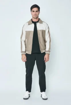 Veste bi-couleur courte