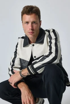 Veste bi-couleur courte