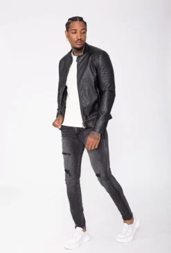 Veste biker