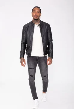 Veste biker