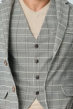 Veste blazer stretch à uni