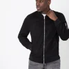 Veste bomber en simili daim