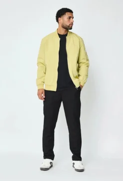 Veste bombers à col revers