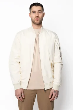 Veste bombers à col revers