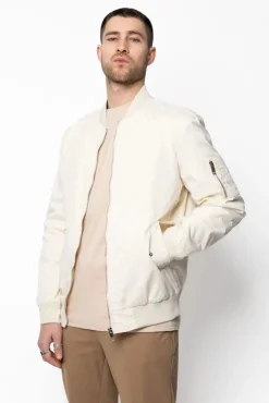 Veste bombers à col revers