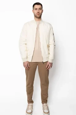 Veste bombers à col revers