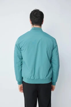 Veste bombers à col revers