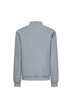 Veste bombers à zip métalique avec empiècement