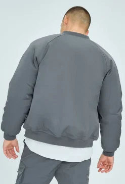 Veste bombers à zip métalique