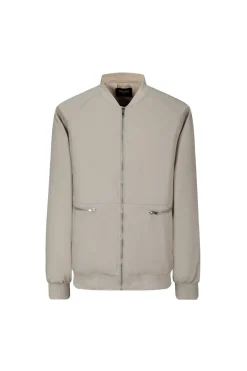 Veste bombers à zip métalique