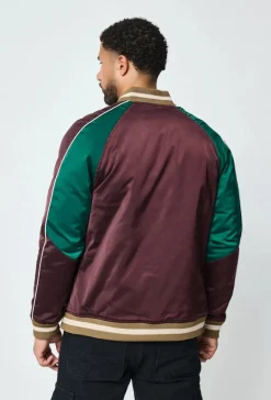 Veste bombers bicolore