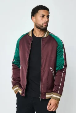 Veste bombers bicolore