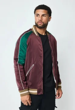 Veste bombers bicolore