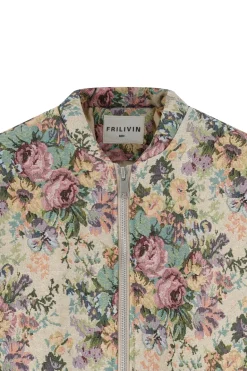 Veste bombers fleurie