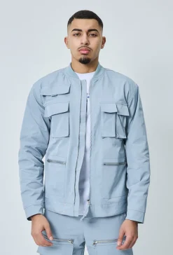 Veste bombers multipoches utility