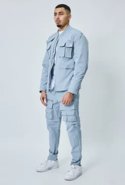 Veste bombers multipoches utility