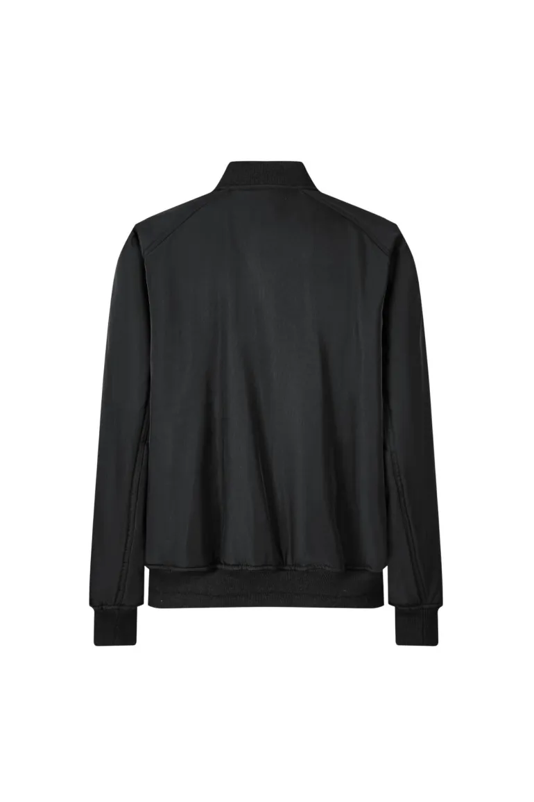 Veste bombers rembourée à col revers