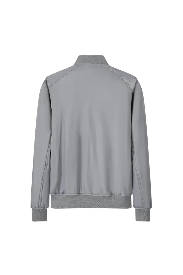 Veste bombers rembourée à col revers