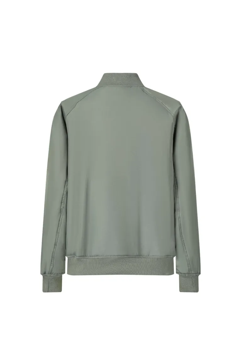 Veste bombers rembourée à col revers