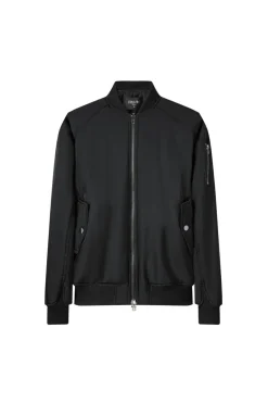 Veste bombers rembourée à col revers