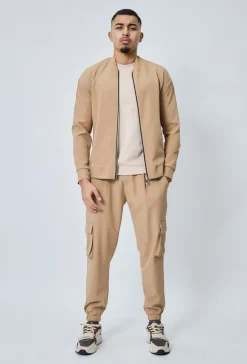 Veste bombers toile