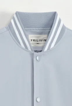 Veste bombers uni simple