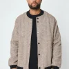 Veste chiné à boutons