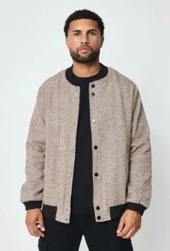 Veste chiné à boutons