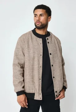 Veste chiné à boutons