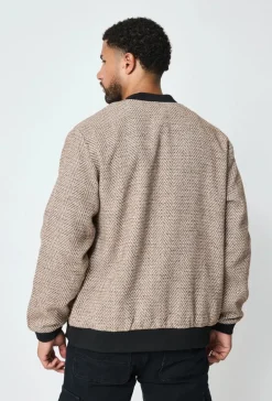Veste chiné à boutons