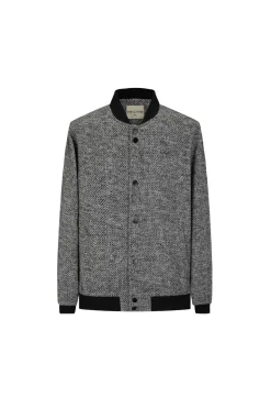 Veste chiné à boutons