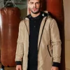 Veste coupe vent longue coupe oversize