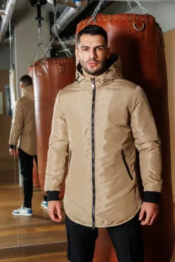 Veste coupe vent longue coupe oversize