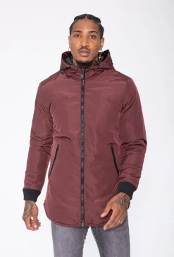 Veste coupe vent longue coupe oversize