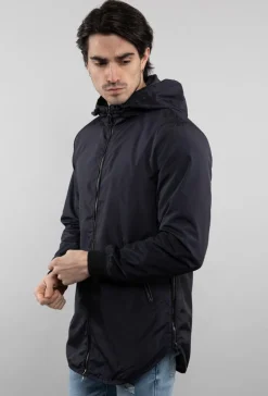 Veste coupe vent longue coupe oversize