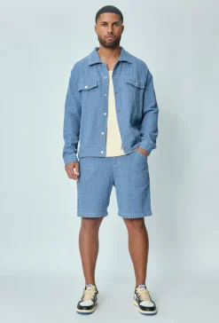 Veste effet jean troué
