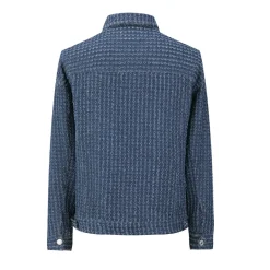 Veste effet jean troué