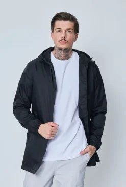 Veste imperméable à capuche