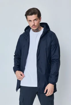 Veste imperméable à capuche