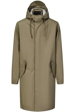 Veste imperméable longue