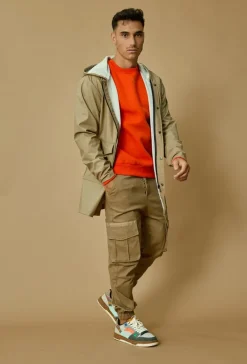 Veste imperméable milongue à capuche