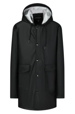 Veste imperméable milongue à capuche