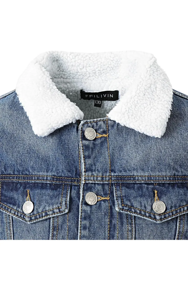 Veste jean enfant