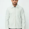 Veste mi-saison zippé col chemise