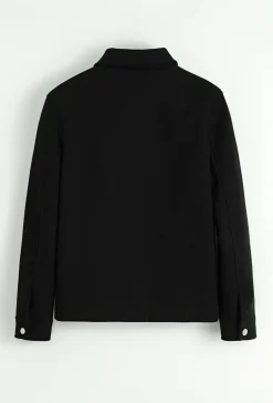 Veste mi-saison zippé col chemise
