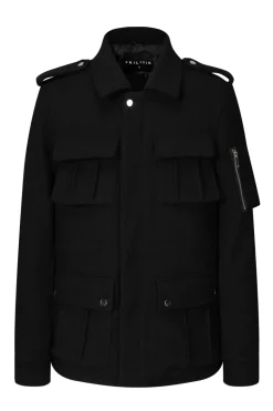 Veste officier à poches multiples